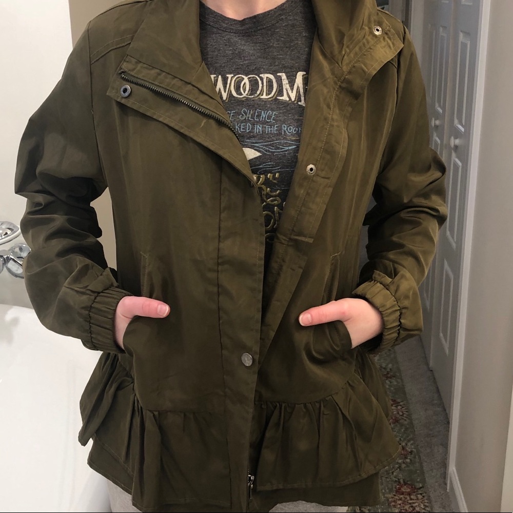 Hayden Los Angeles army green jacket